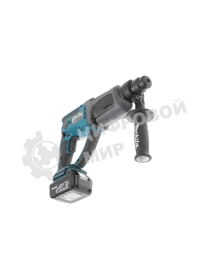 Перфоратор Makita DHR202RFE Перфоратор ак,SDS+, 18В,2х 3 Ач Li-ion,3реж,1.9Дж,0-4000у\м,3.5кг,чем,подсветка,совмест с 4 Ач Li-ion