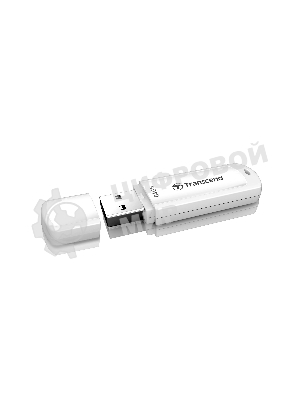 Флешка USB Transcend JetFlash 730 (TS64GJF730), 64Gb, USB 3.0, R/W 80/25, белый