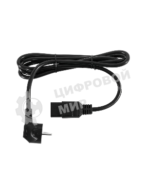 Шнур питания Rem R-16-CORD-C19-S-1.8 C19-Schuko проводник.:3x1.5мм2 1.8м 250В 16А (упак.:1шт) черный