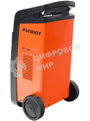 Устройство пуско-зарядное PATRIOT BCT-600 Start220В±15% 3300Вт 12/24В з/п88.0/500А 120-900А/ч 25к