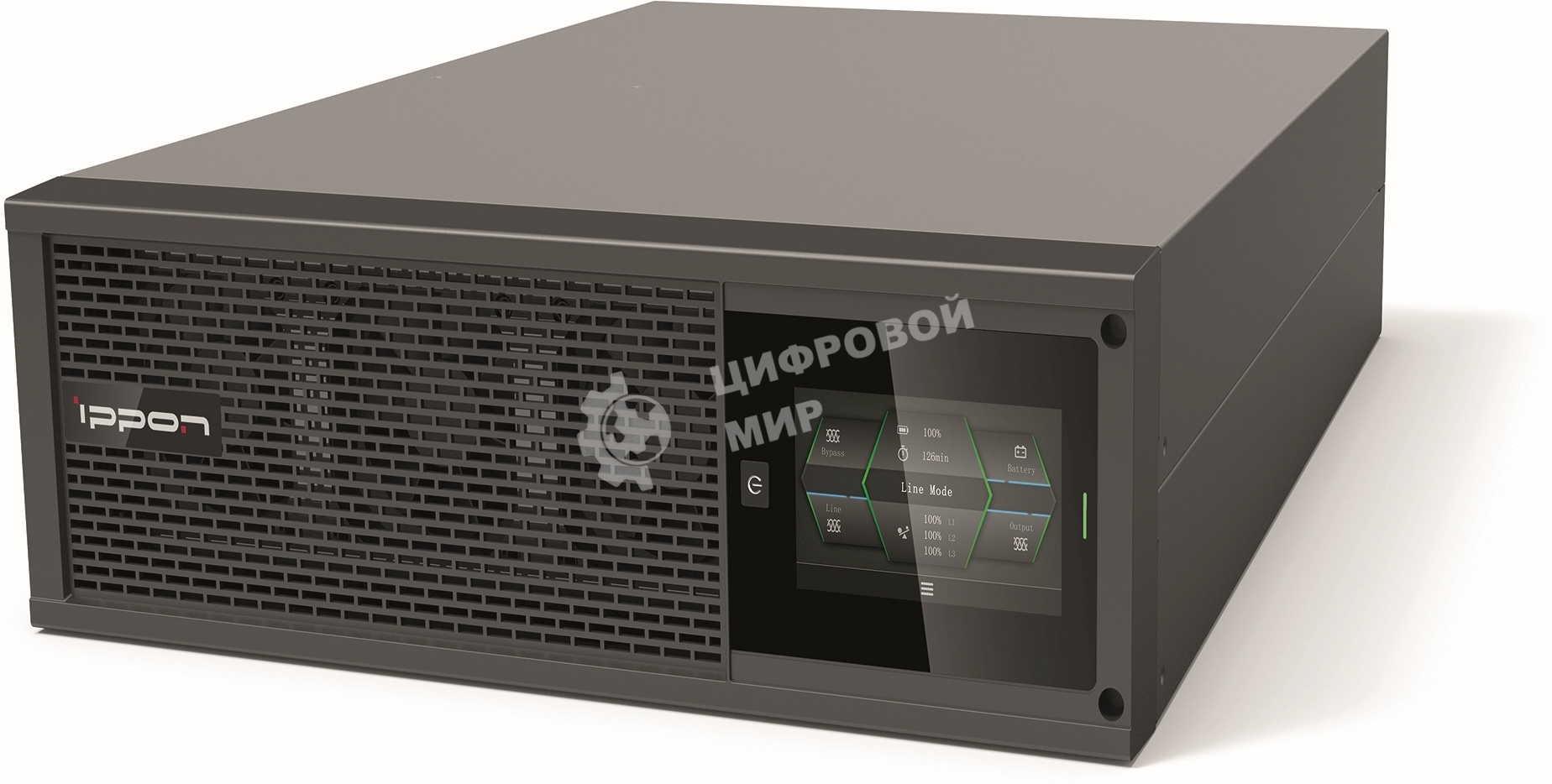 Источник бесперебойного питания Ippon Innova Unity RT 3-3 20K 20000Вт 20000ВА черный