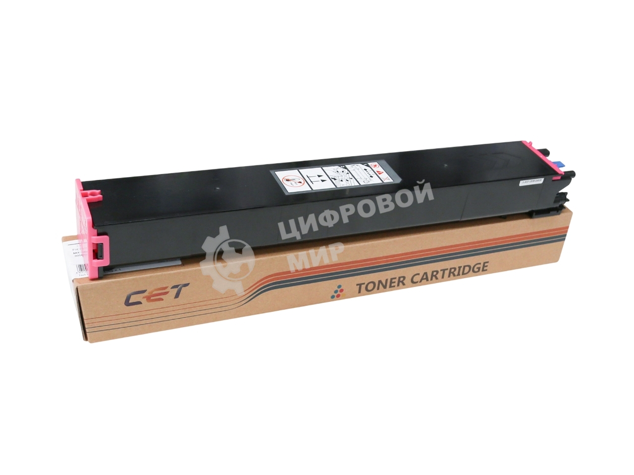 Картридж лазерный (TF9) MX-60GTMA для SHARP MX-3050N/4050N/4070N/5070N CET Magenta, 476г, 24000 стр., CET141244