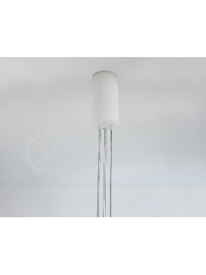 Подвесной светодиодный светильник Ambrella light FL5884/2 WH белый 45W 3000K/4200K/6400K D600/400*1200 (без ПДУ)