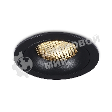 Светильник встраиваемый Ambrella light TN102724 BK черный GU5.3 92*92*23