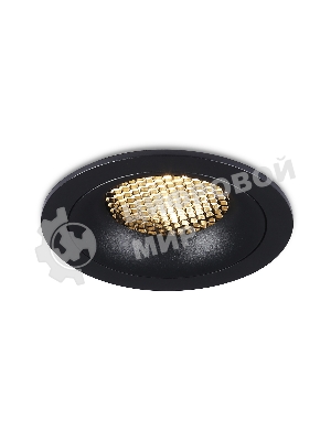 Светильник встраиваемый Ambrella light TN102724 BK черный GU5.3 92*92*23