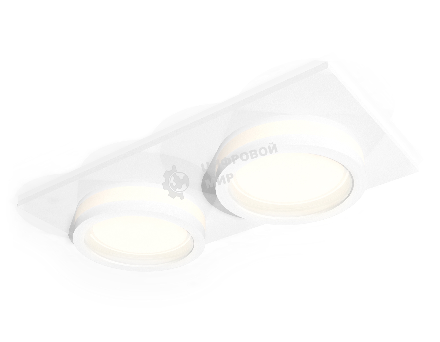 Комплект встраиваемого светильника Ambrella light XC6525060 SWH/FR белый песок/белый матовый MR16 GU5.3 (C6525, N6220)
