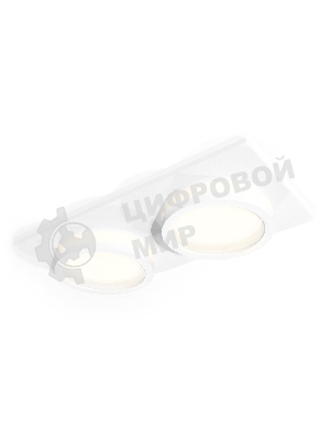 Комплект встраиваемого светильника Ambrella light XC6525060 SWH/FR белый песок/белый матовый MR16 GU5.3 (C6525, N6220)