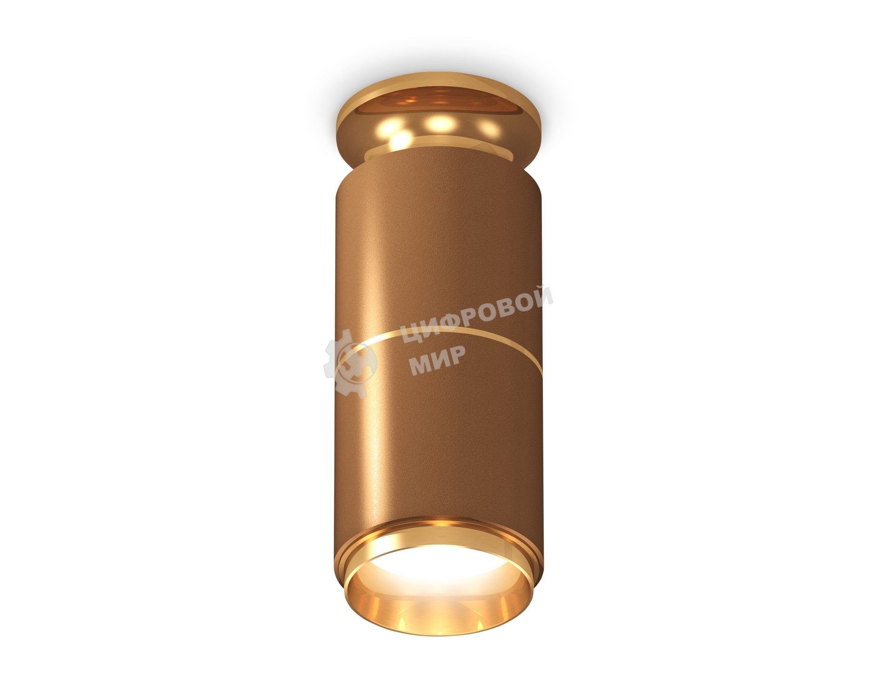 Светильник Ambrella Light XS6304190 SCF/PYG кофе песок/золото желтое полированное MR16 GU5.3 (N6905, C6304, A2062, N6124)