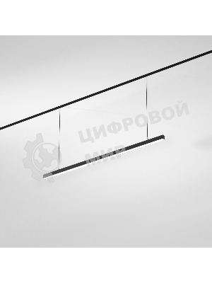 Трековый светильник Slim Magnetic 30W 4000K Milo (чёрный) 85105/01