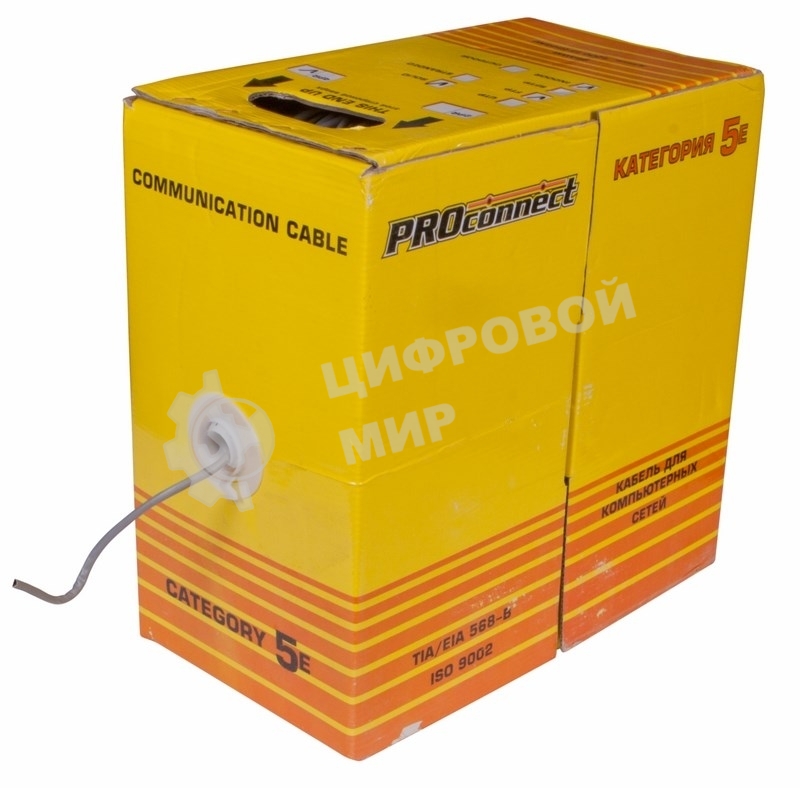 Кабель PROconnect Кабель FTP cat.5e 4 пары (305м) 0.4 мм