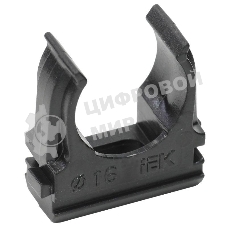 Держатель с защелкой CF16 IEK черный CTA10D-CF16-K02-100