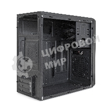 Компьютерный корпус Minitower ExeGate EX286429RUS BA-309U2 (mATX, без БП, 1хUSB+2хUSB 3.0, HD аудио, черный)