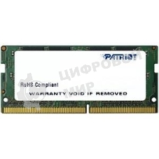 Оперативная память для ноутбука SODIMM 16Gb PC19200 DDR4 PSD416G24002S PATRIOT