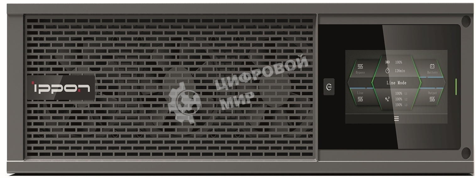 Источник бесперебойного питания Ippon Innova Unity RT 3-3 20K 20000Вт 20000ВА черный