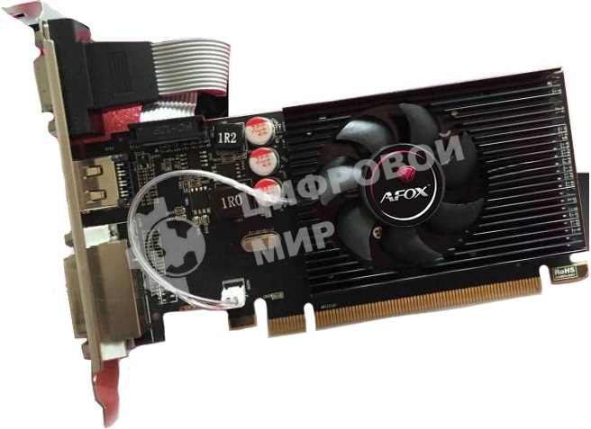 Видеокарта AFOX AF210-512D3L3-V2 PCIE16 G210 512MB GDDR3 64bit VGA DVI HDMI RTL