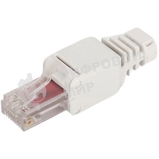 Коннектор Lanmaster LAN-TMP-S6 полевой RJ45 кат.6 STP бел. (упак.:1шт)