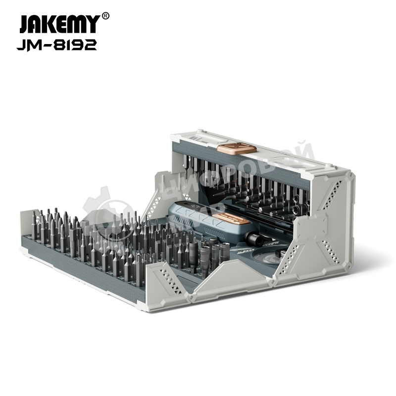 Отвертка с набором бит Jakemy JM-8192 180 в 1
