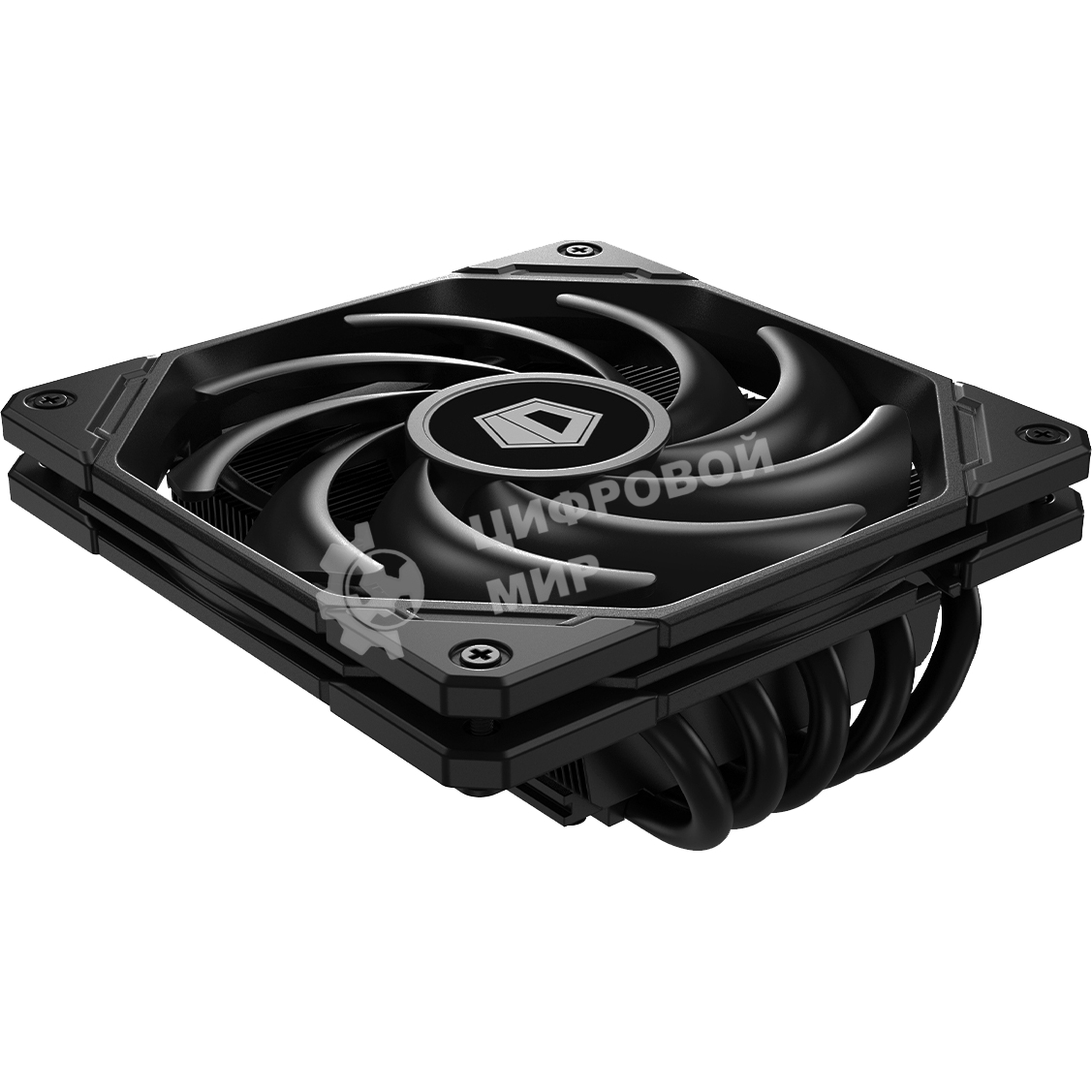 Кулер для процессора ID-COOLING IS-50X-V3 черный 120мм алюминий/медь 2000rpm 31.2db 4-pin 130W 56мм