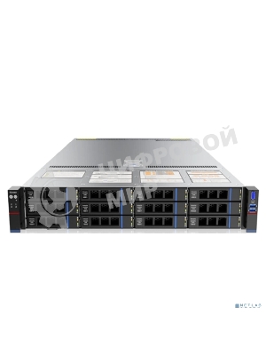 Серверная Платформа Gooxi SL201-D12R-NV-G4 2U Direct-attached Backplane 12_2.5/3.5 SAS/SATA/NVMe Hard Drive Bay Eagle-stream Server Barebone + 800W CRPS modules + standard rail kit