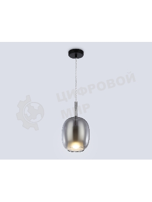Подвесной светильник Ambrella light LH11123 BK/WH/SM черный/белый/дымчатый E27 max 60W D175*310