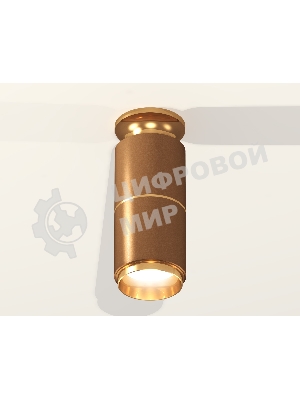 Светильник Ambrella Light XS6304190 SCF/PYG кофе песок/золото желтое полированное MR16 GU5.3 (N6905, C6304, A2062, N6124)