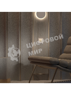 Рамка на 1 пост Split (айвори/белый,  soft-touch) W0013066