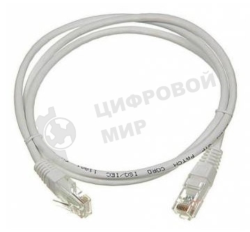 Патч-корд Lanmaster LSZH FTP кат.6, 3.0 м, серый