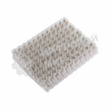 Клеммная колодка винтовая KВ-12 (4-12 мм²), ток 16 A, полиэтилен белый (ЗВИ) СМАРТКИП