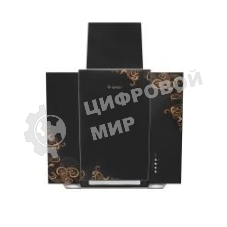 Вытяжка наклонная Gefest ВО 3603 К19 черный/золотистый, 60 см, 550 куб. м/ч, 76 дБ