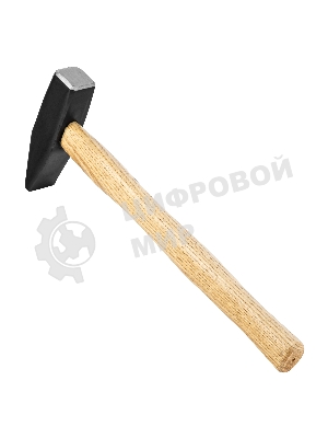 Молоток слесарный Sparta 800 г, квадратный боек, деревянная рукоятка