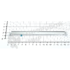 Петля для ноутбука Asus BR1100CKA (направляющая) левая