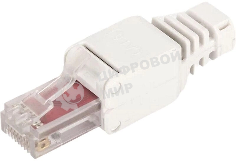 Коннектор Lanmaster LAN-TMP-S6A полевой RJ45 кат.6A STP бел. (упак.:1шт)