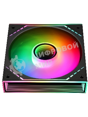 Вентилятор для корпуса Thermalright TL-M12-S (120x124x25мм, 4-pin PWM, ARGB, 47.6CFM, 23.2dBA, 1500RPM, черный)