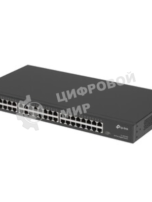 Коммутатор сетевой TP-Link SMB TL-SG1048 Коммутатор 48-port Gigabit Switch, 1U 19-inch rack-mountable steel case