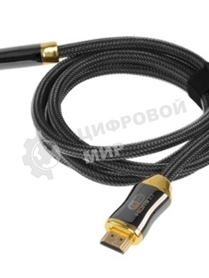 Кабель HDMI 19M/M,ver. 2.1, 8K@60 Hz 1.5m метал разъемы, нейлоновая оплетка Telecom TCG300-1.5M Кабель HDMI 19M/M,ver. 2.1, 8K@60 Hz 1.5m метал разъемы, нейлоновая оплетка Telecom