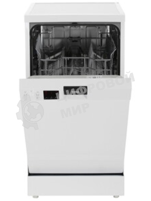 Посудомоечная машина Beko DVS050R01W, белый, 44.8 см, 10 компл., сушка конденсационная, 49 дБ, класс A