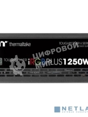 Блок питания Toughpower i Digital 1250 PS-TPI-1250DPCTEU-T /1250W/ATX 2.3 & EPS 2.92/A-PFC/14cm Riing Plus RGB fan/EU/80Plus Titanium
