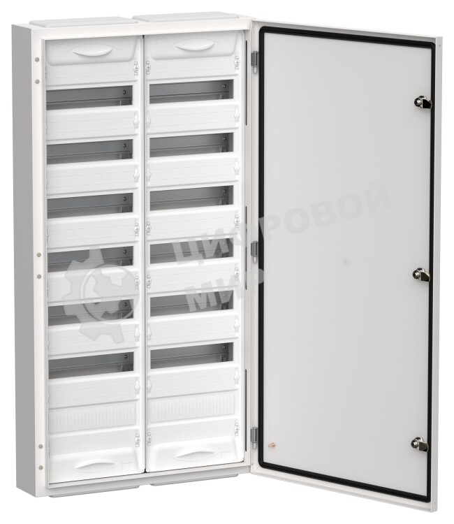 Корпус металлический IEK TITAN 5 ЩРн-168 (2х84) 1085х570х140 IP54 белый IEK