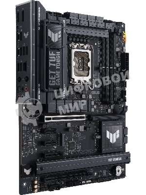 Материнская плата ASUS TUF GAMING Z890-PLUS WIFI, LGA1851, Intel Z890, 4xDDR5, 4xSATA, 4xM.2, 1xPCIe 5.0 x16, DisplayPort, HDMI, USB Type-C, 1x2.5Gb LAN, Thunderbolt, 5x3.5 мм, 7.1, ATX