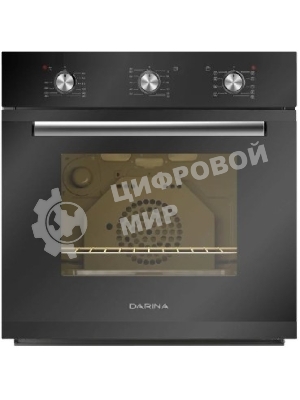 Духовой шкаф электрический Darina 1V5 BDE 112 707 B черный, встраиваемый