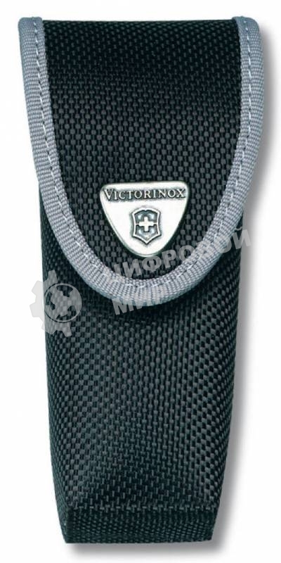 Чехол из нейлона Victorinox Belt Pouch (4.0547.3) черный с застежкой на липучке/отдел.для фонаря без упаковки