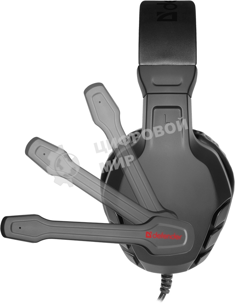 Гарнитура Defender GAMING CUJO BLACK/RED
