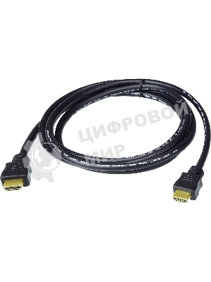 Кабель ATEN 1 m High Speed HDMI 2.0b Cable with Ethernet