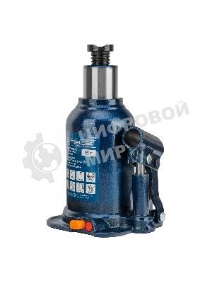 Домкрат гидравлический бутылочный телескопический Stels 8 т, подъем 180-410 мм