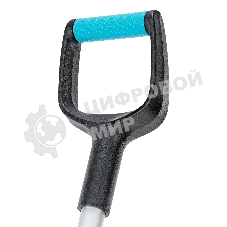 Лопата-скрепер для уборки снега Palisad полипропилен,550х340х1450 мм,алюминиевый черенок, ПВХ, LUXE