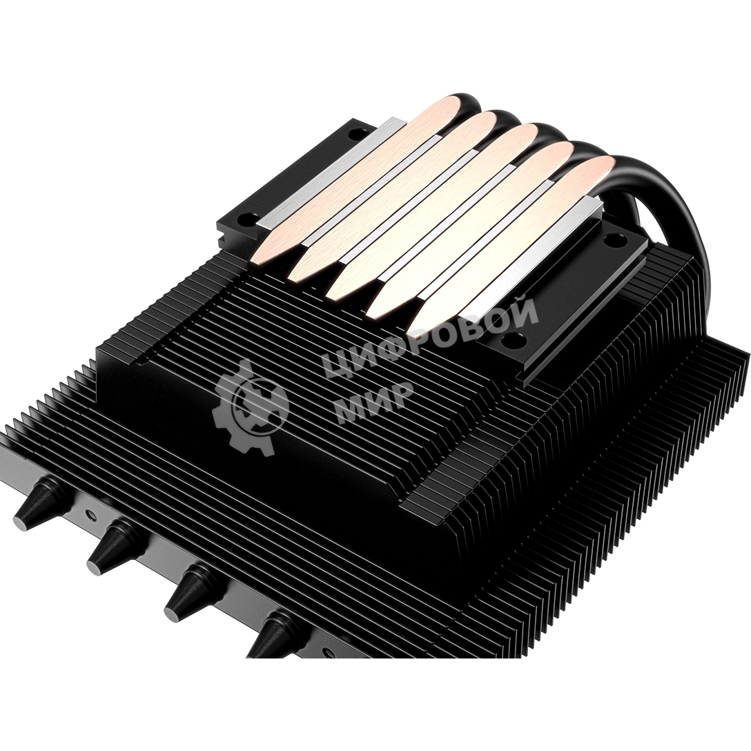 Кулер для процессора ID-COOLING IS-50X-V3 черный 120мм алюминий/медь 2000rpm 31.2db 4-pin 130W 56мм