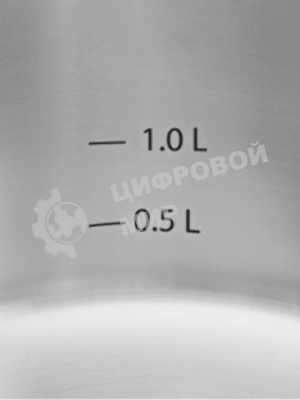 Кастрюля Rondell Strike Grey Ultra RDS-1948 2.8 л. d=20 см (с крышкой) сталь