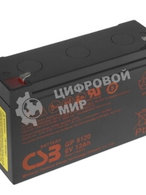 Батарея CSB GP 6120 (6V 12Ah)