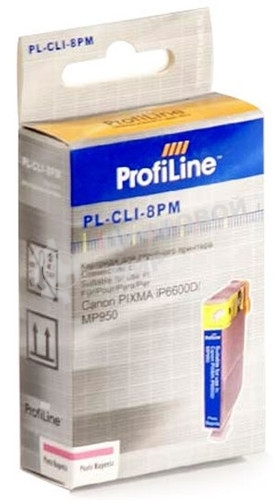 Картридж струйный ProfiLine PL-CLI-8PM для принтеров Canon Pixma iP6600D/MP950 Photo Magenta водн