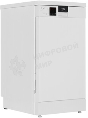 Посудомоечная машина Beko DVS050R01W, белый, 44.8 см, 10 компл., сушка конденсационная, 49 дБ, класс A